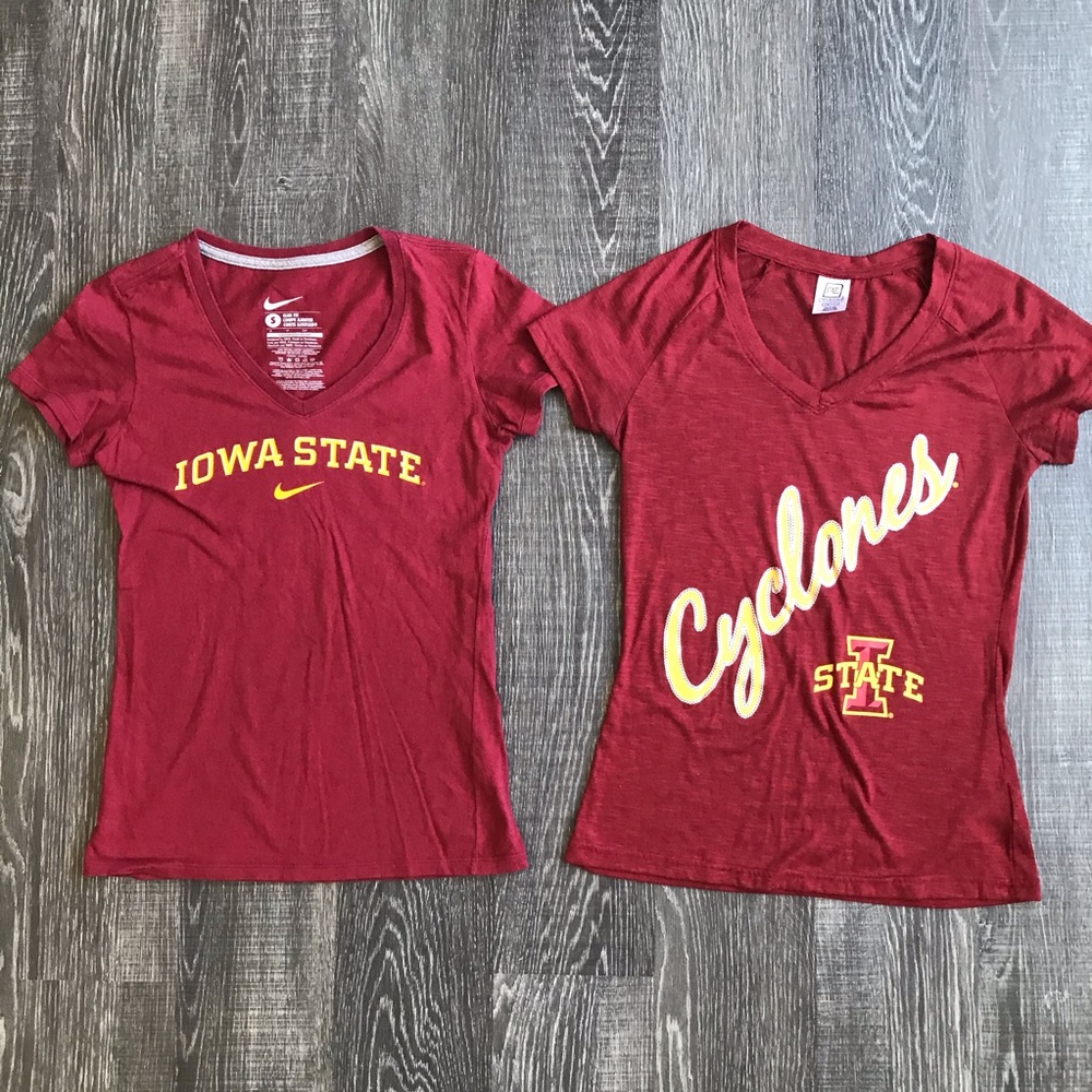 2 IOWA STATE CYCLONE Shirts